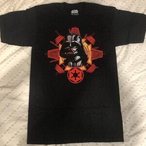 NEW Star Wars Darth Vader Helmet Tee Shirt Size Medium